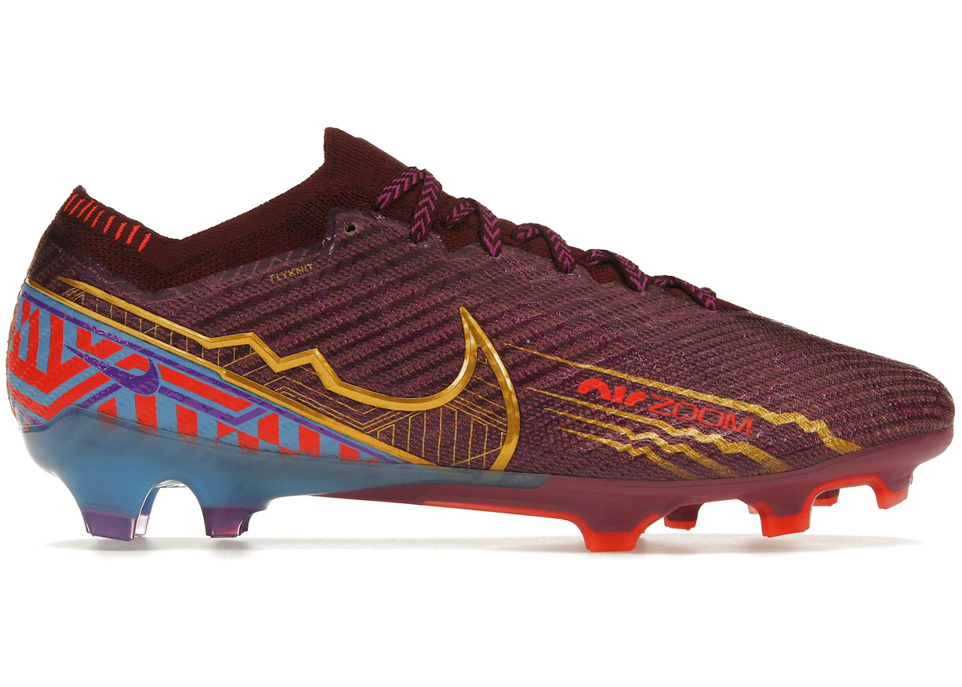 Nike Zoom Mercurial Vapor 15 Elite KM FG Mbappe Dark Beetroot