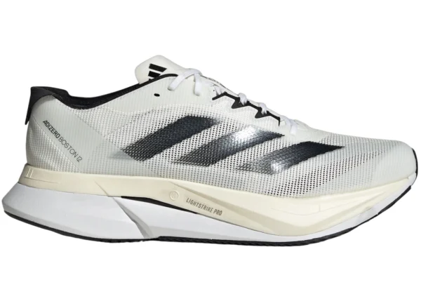 adidas Adizero Boston 12 Cloud White Core Black Night Metallic