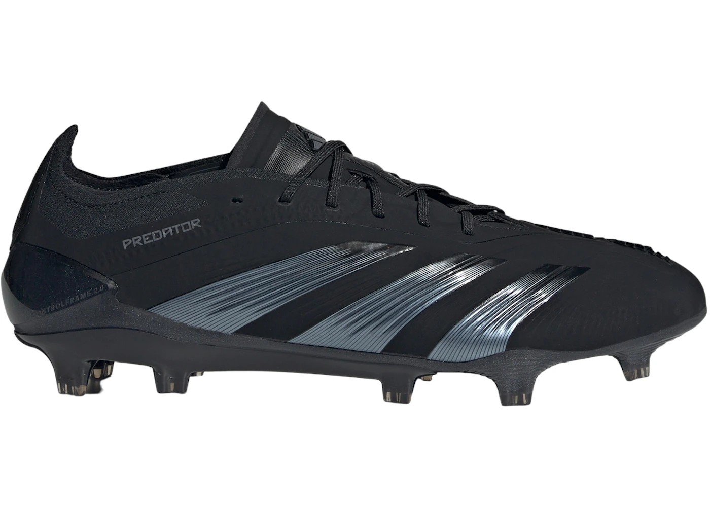 adidas Predator 24 Elite Low FG Core Black Carbon
