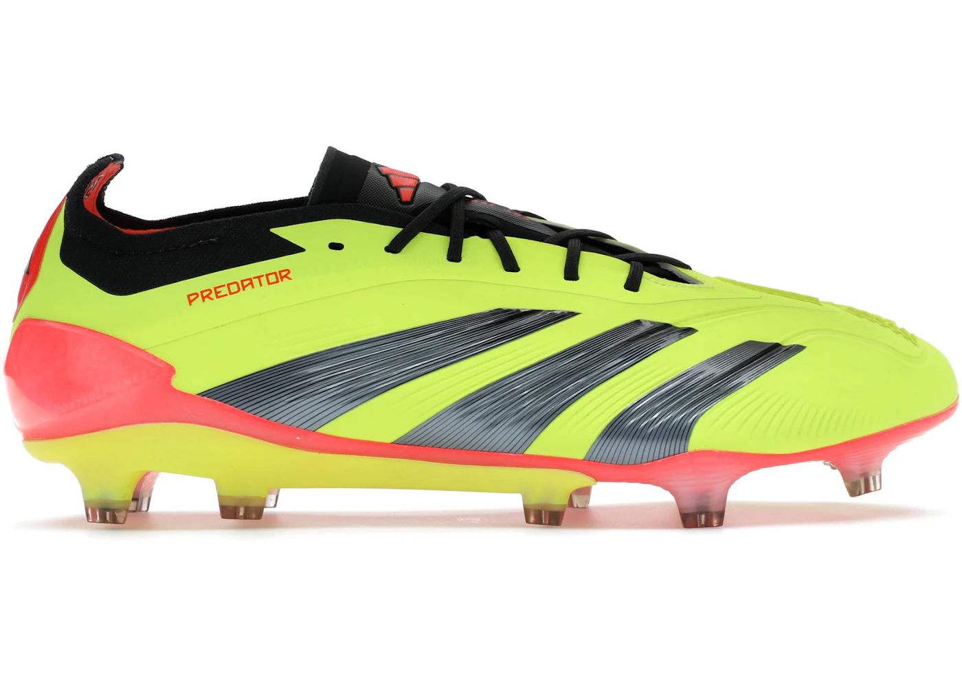 adidas Predator 24 Elite Low FG Team Solar Yellow Core Black Solar Red