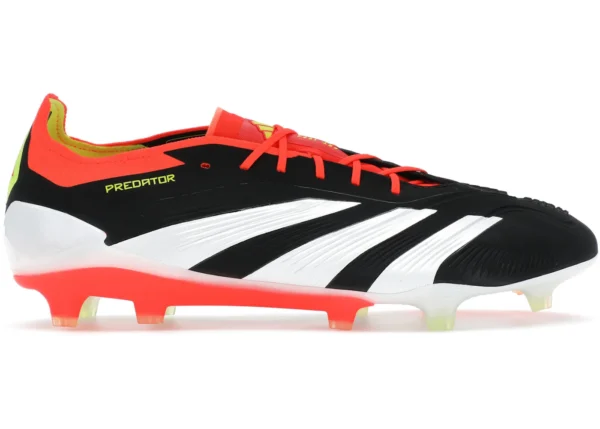 adidas Predator Elite FG Core Black Cloud White Solar Red