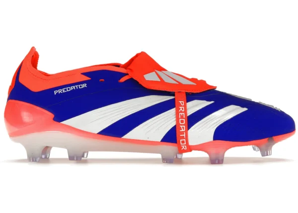 adidas Predator Elite Foldover Tongue FG Lucid Blue Solar Red