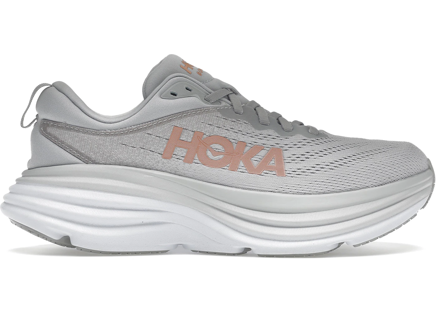 Hoka One One Bondi 8 Harbor Mist Lunar Rock Womens
